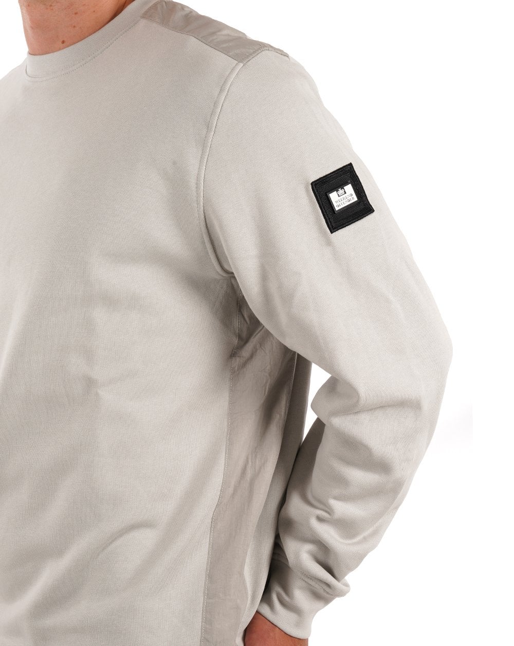 Weekend Offender F Bomb Sweatshirt Cement - Image 3