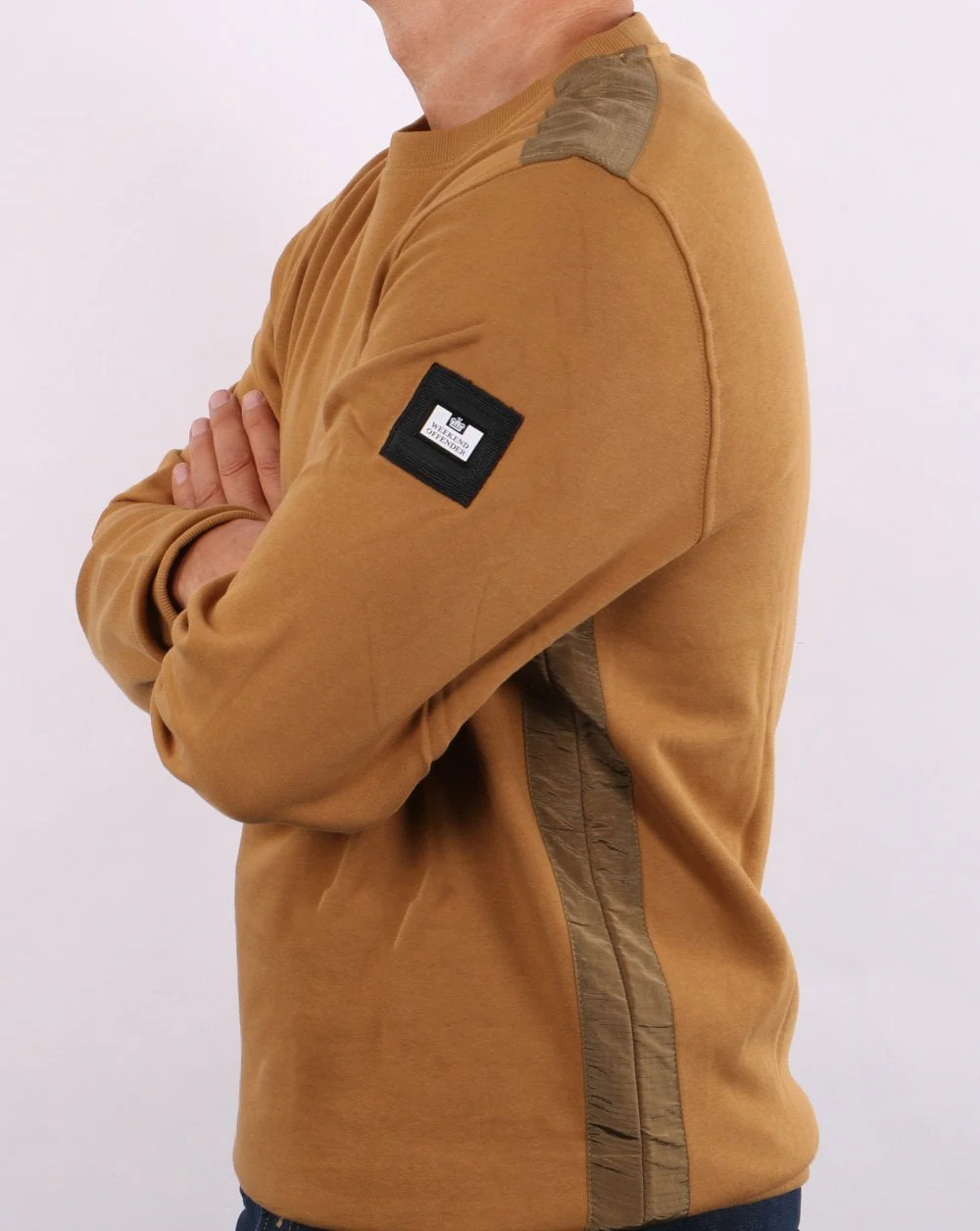 Weekend Offender F Bomb Sweatshirt Mustard - Image 2