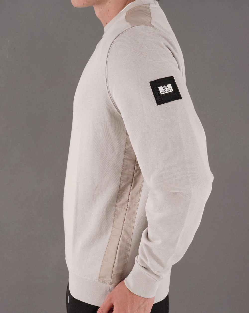 Weekend Offender F Bomb Sweatshirt Pumice - Image 3