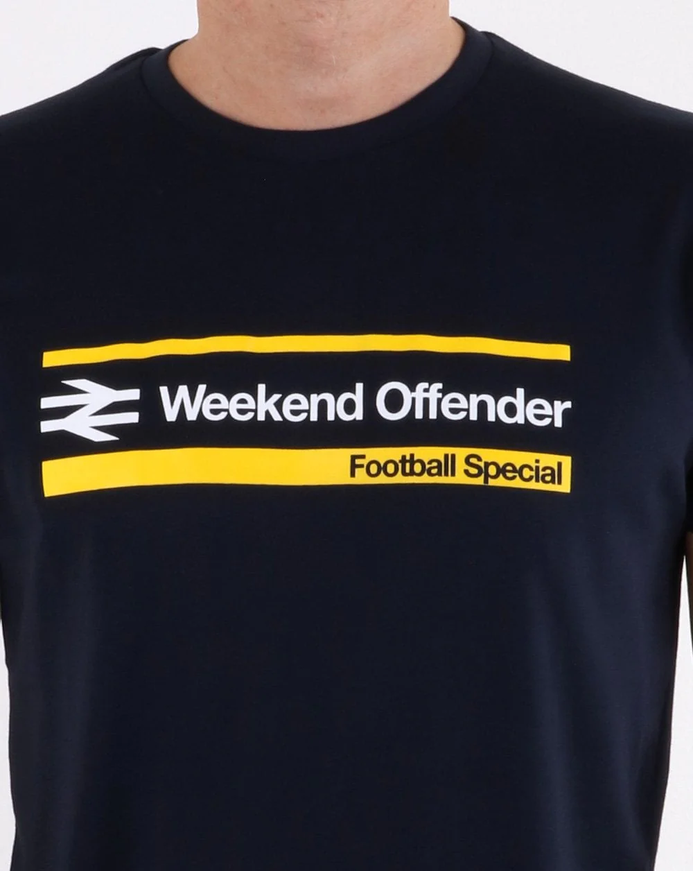 Weekend Offender Football Special Tee Navy - Image 3