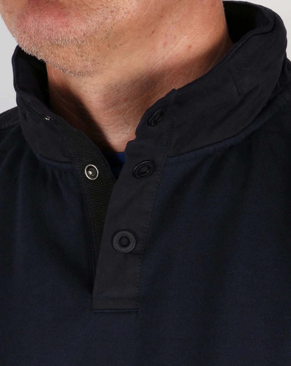 Weekend Offender Foss Hooded Sweat Navy - Image 3