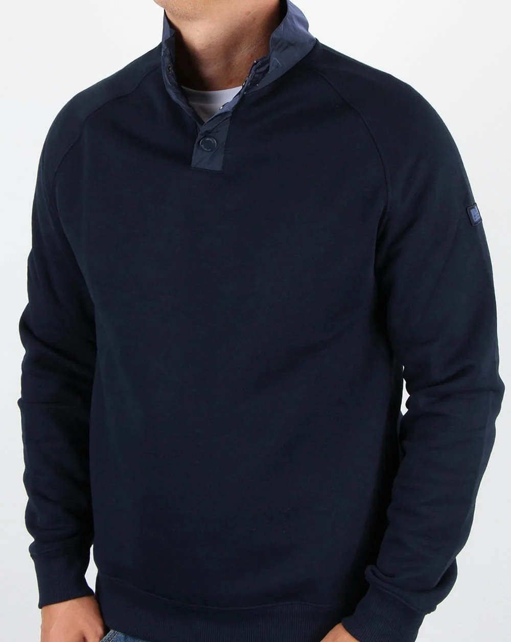 Weekend Offender Freeman Jumper Navy - Image 3