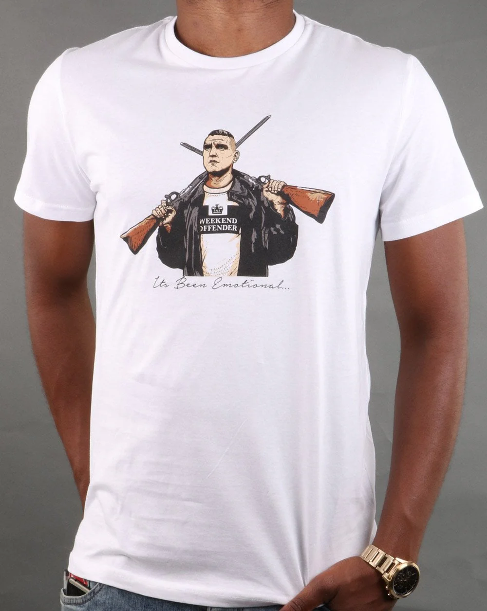 Weekend Offender Its Been Emotional T-shirt White - Image 3