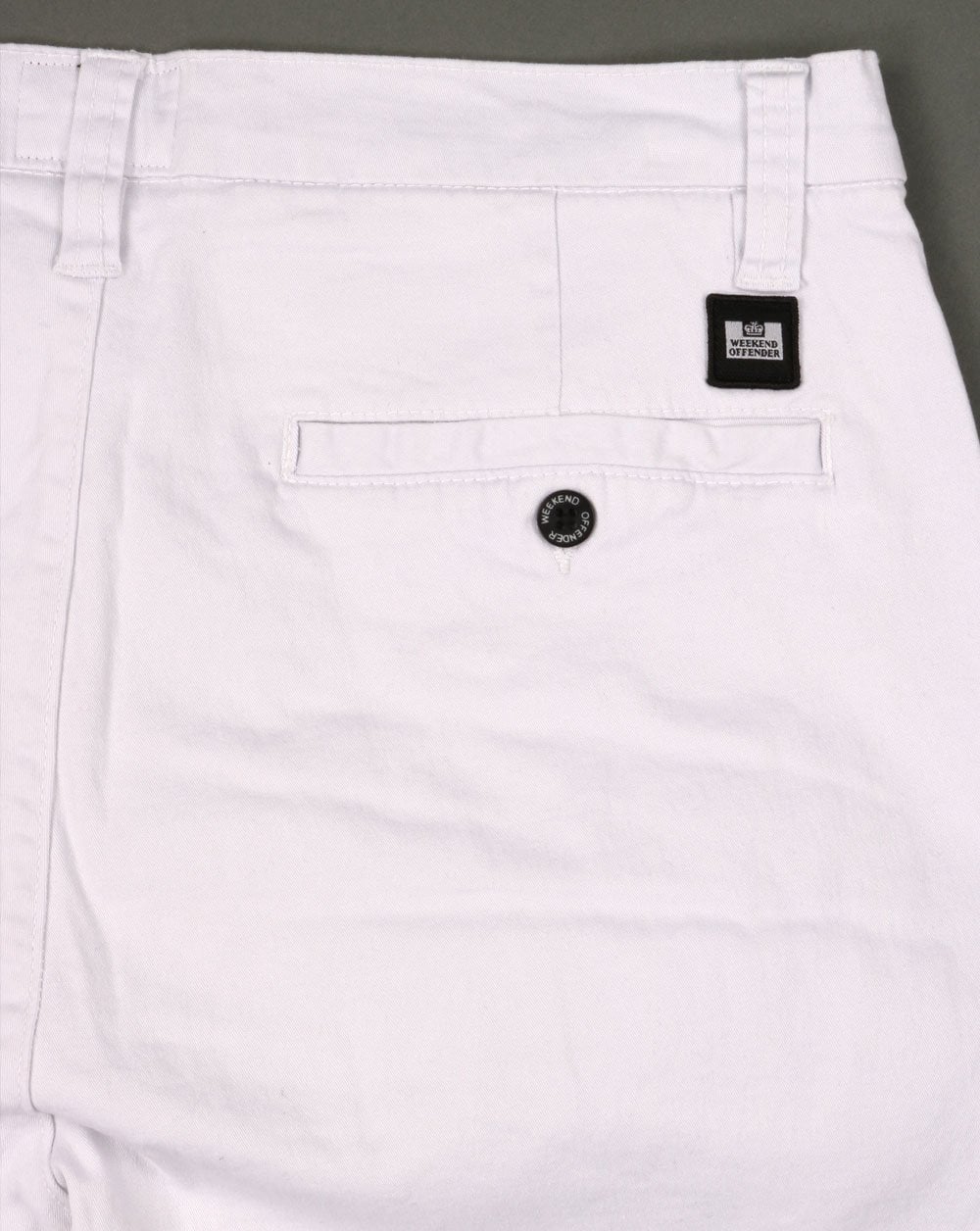 Weekend Offender Ivan Shorts White - Image 3