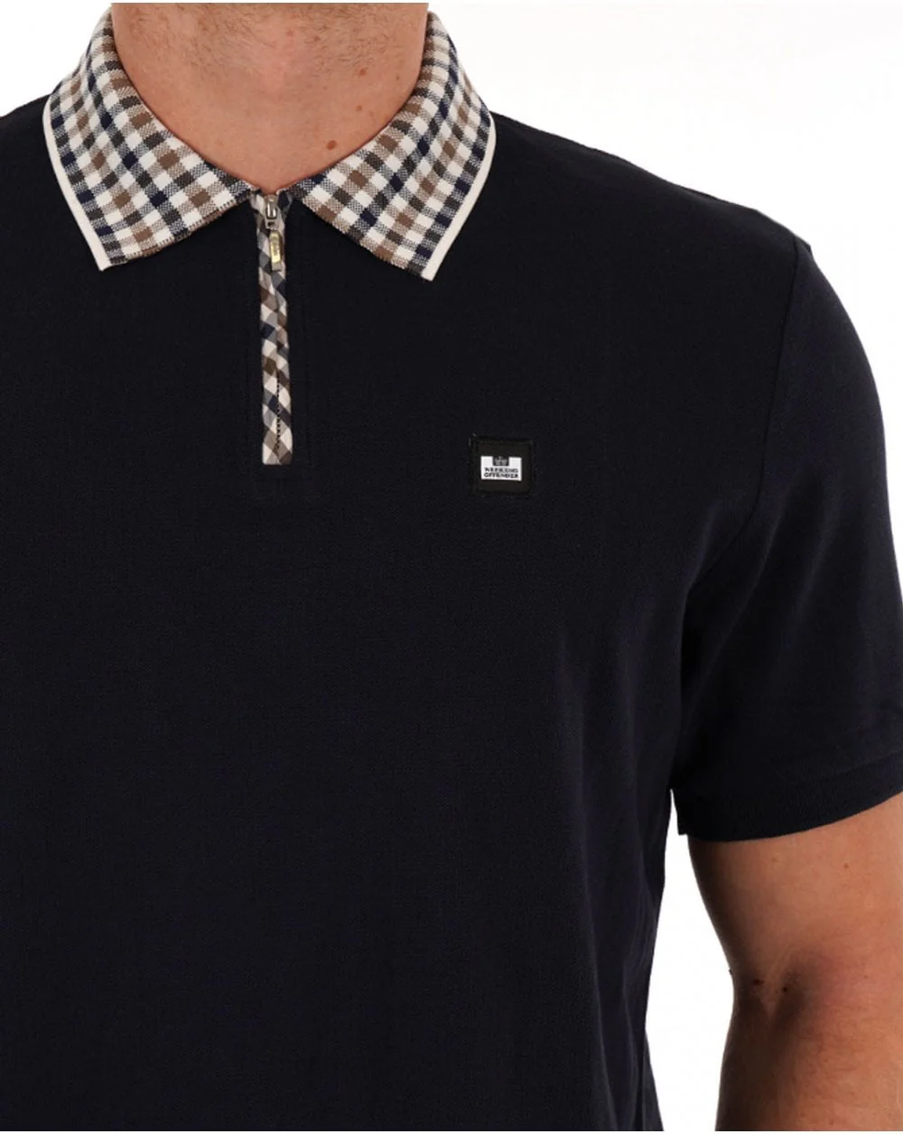 Weekend Offender Lachine Polo Navy - Image 2