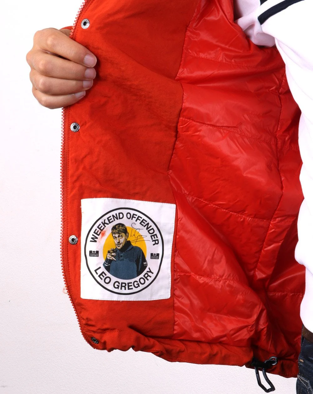 Weekend Offender Leo Gregory Jacket Burnt Orange - Image 2