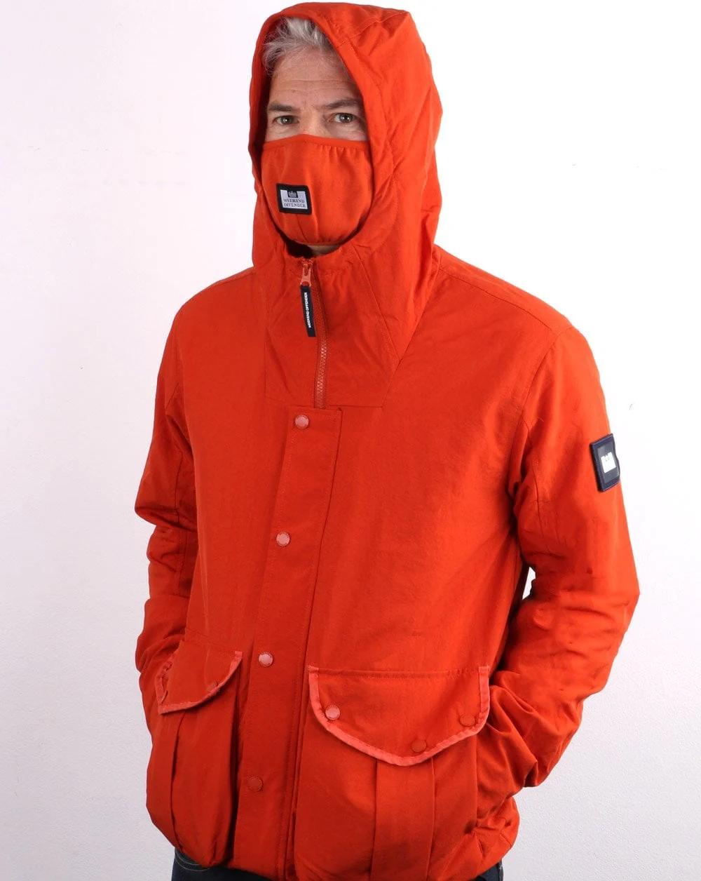 Weekend Offender Leo Gregory Jacket Burnt Orange - Image 4