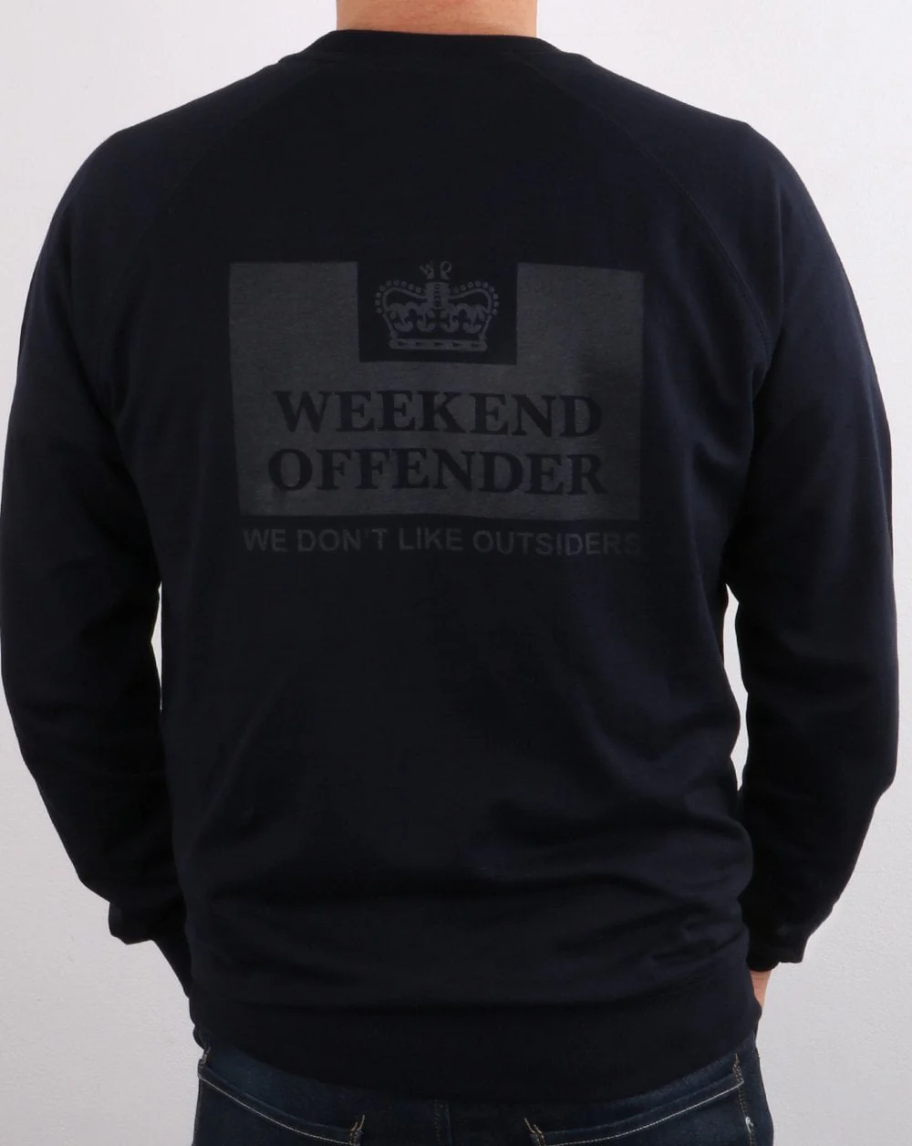 Weekend Offender Leo Gregory Sweat Navy - Image 4