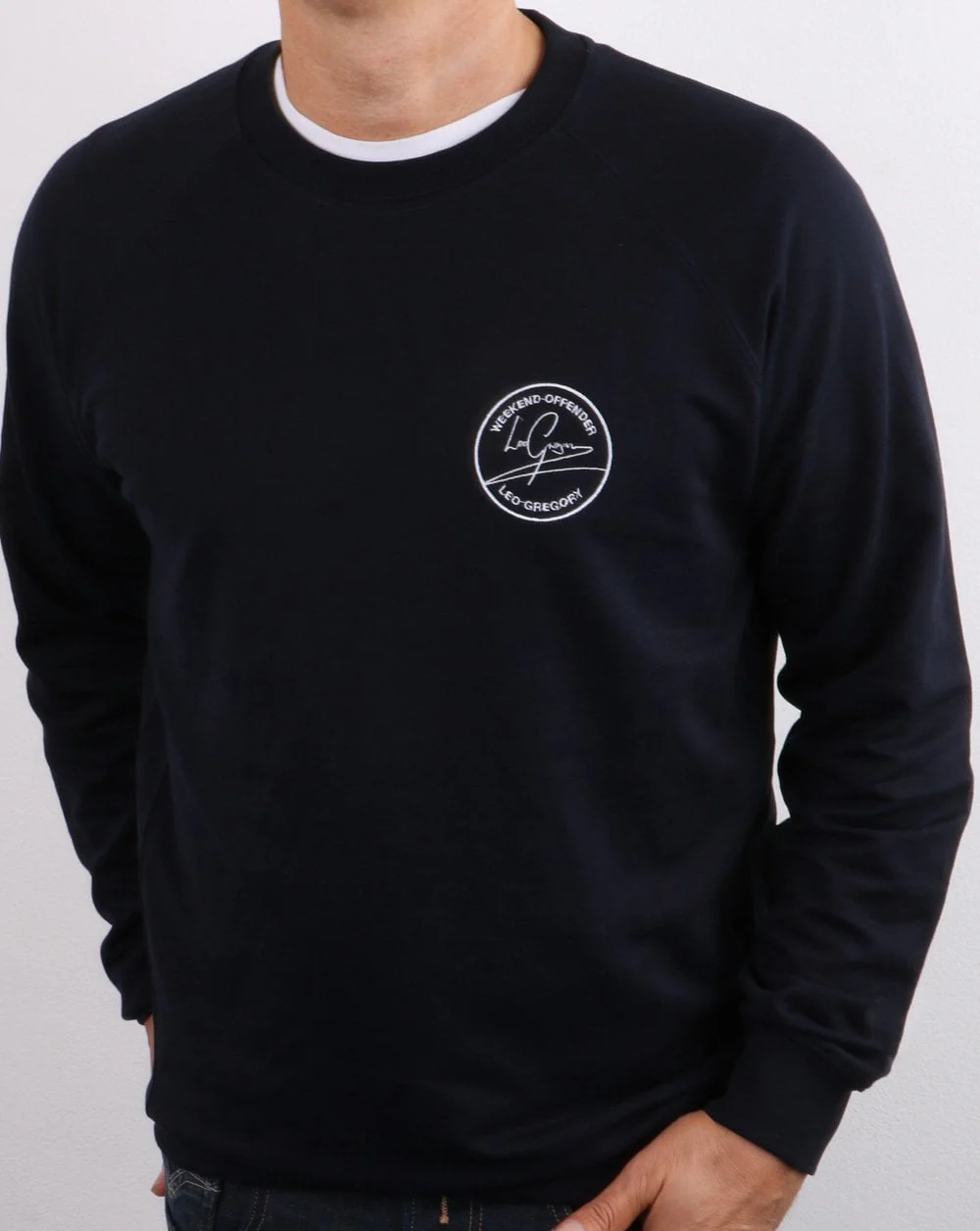 Weekend Offender Leo Gregory Sweat Navy - Image 5