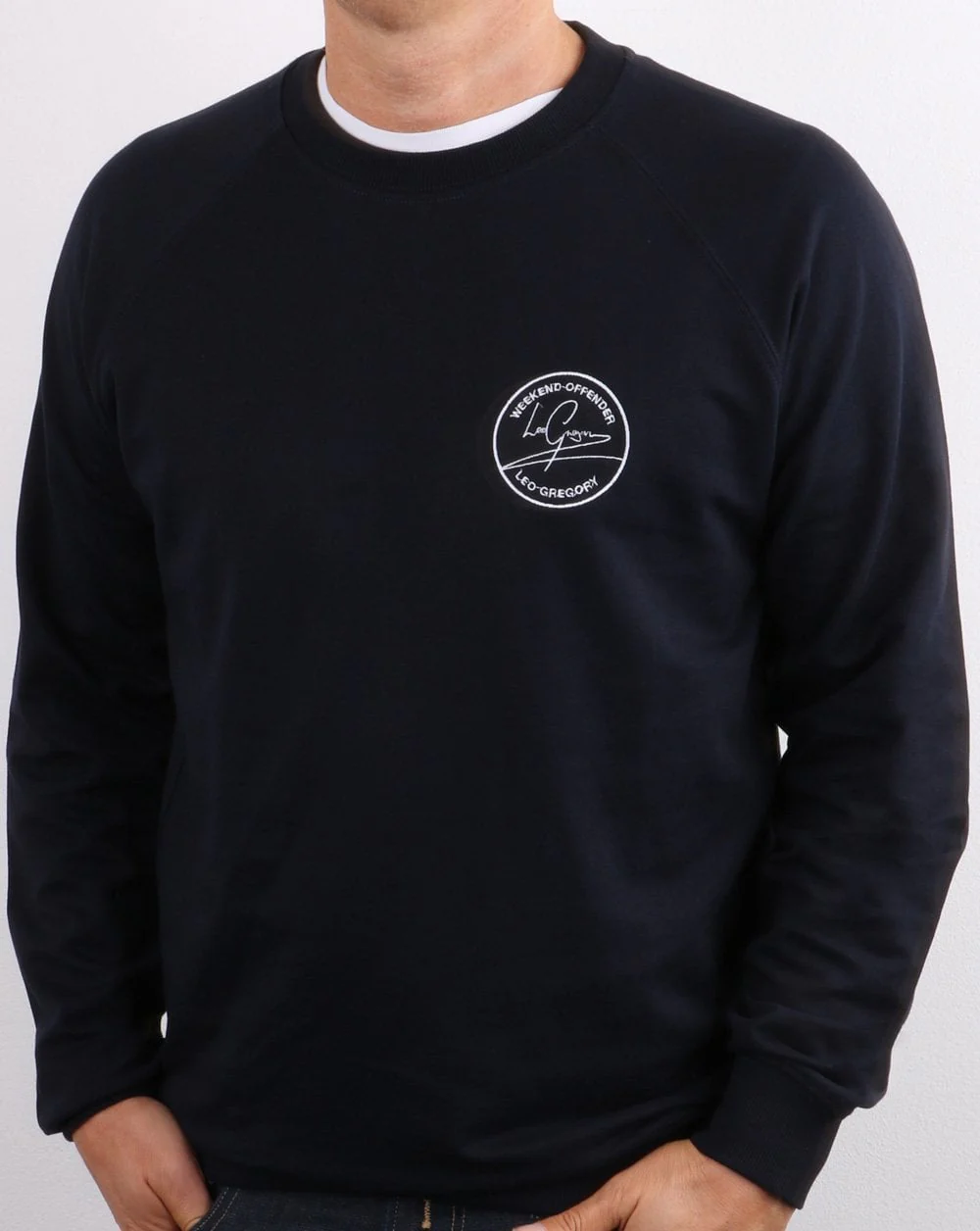 Weekend Offender Leo Gregory Sweat Navy - Image 6