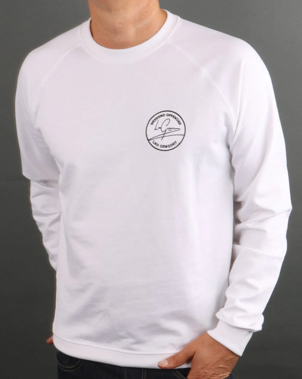 Weekend Offender Leo Gregory Sweat White - Image 3