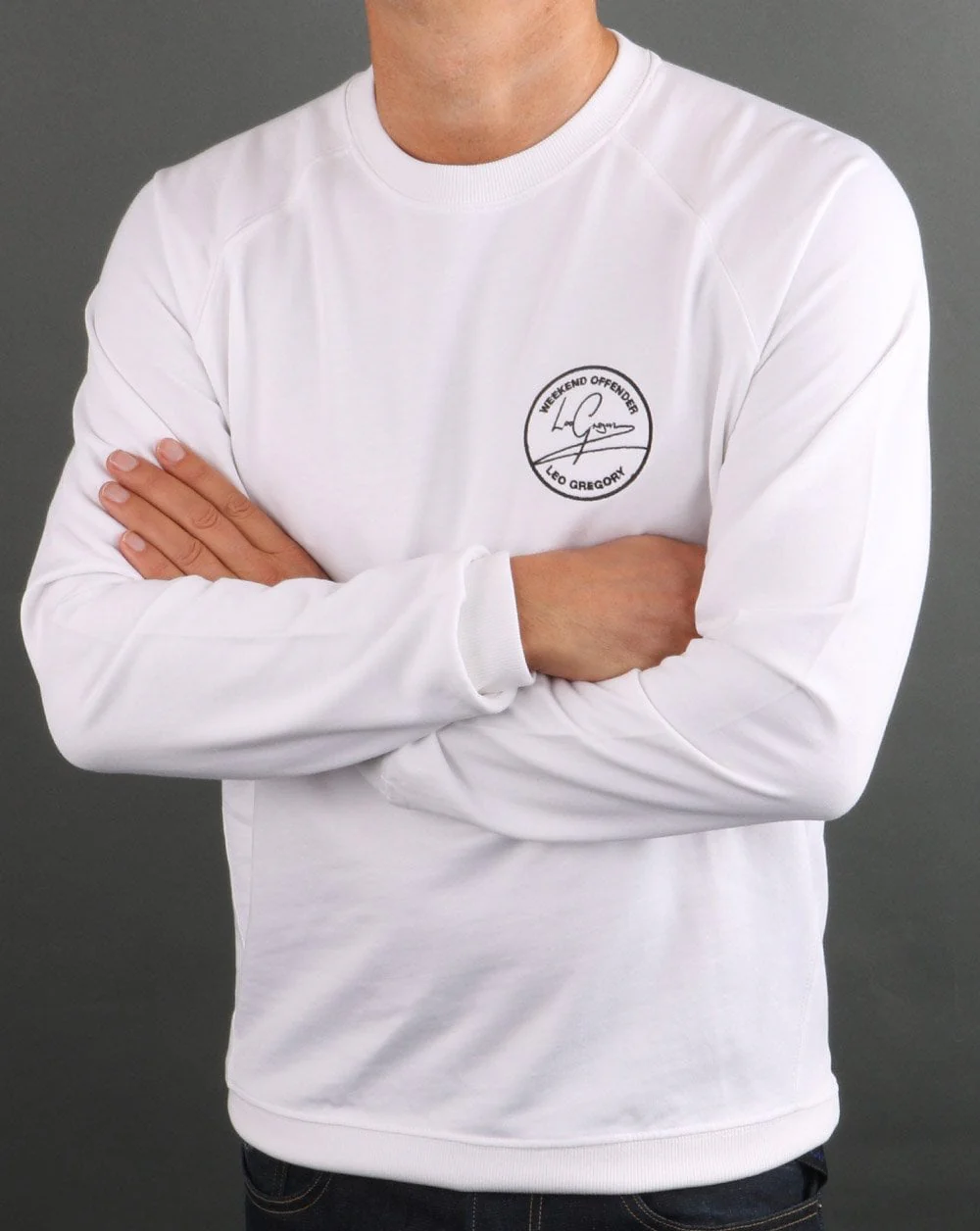 Weekend Offender Leo Gregory Sweat White - Image 4