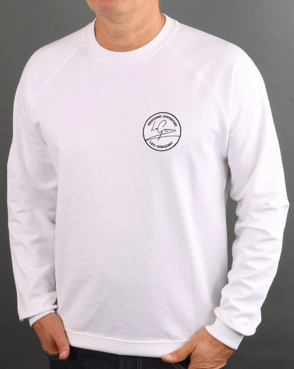 Weekend Offender Leo Gregory Sweat White - Image 5