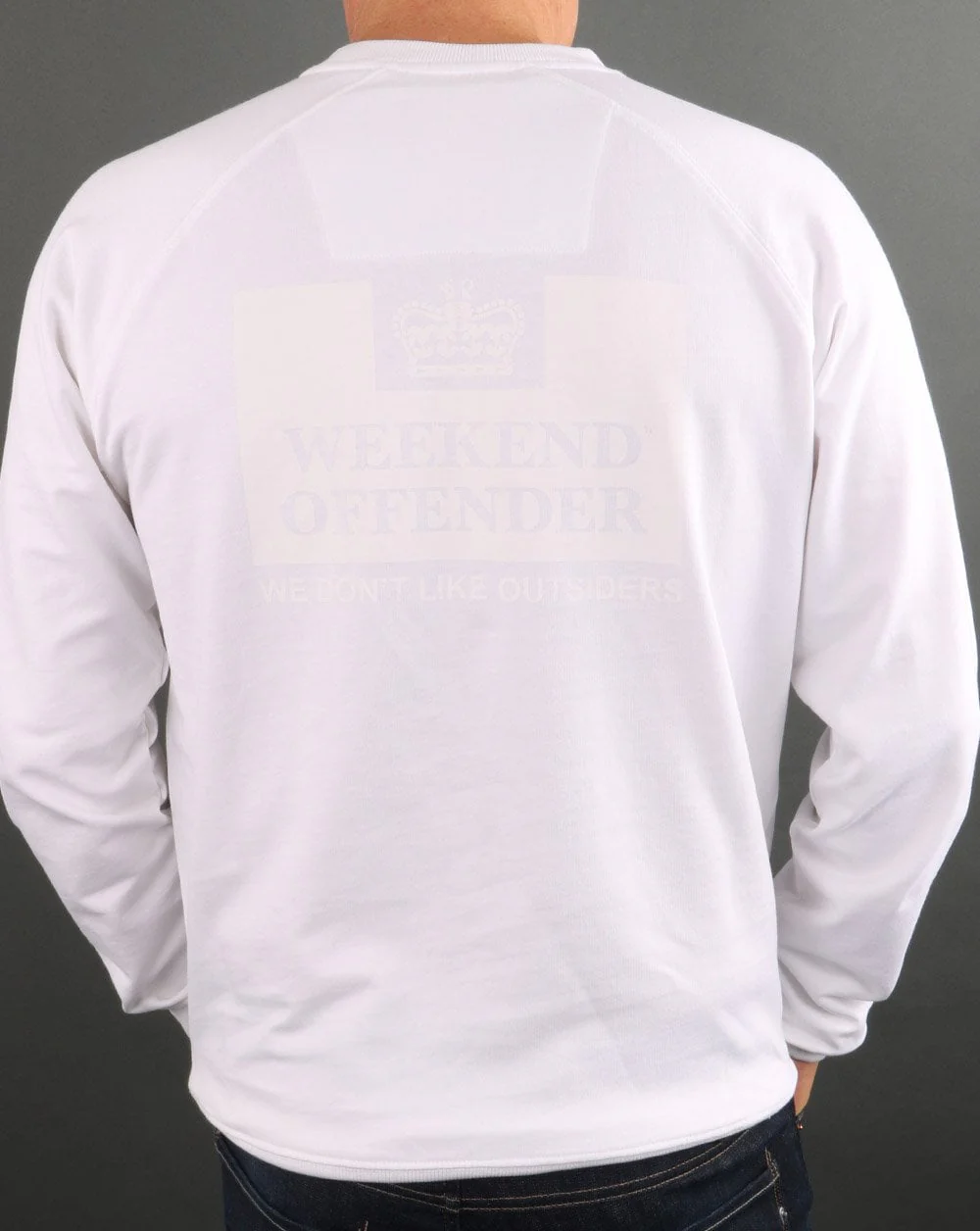Weekend Offender Leo Gregory Sweat White - Image 6