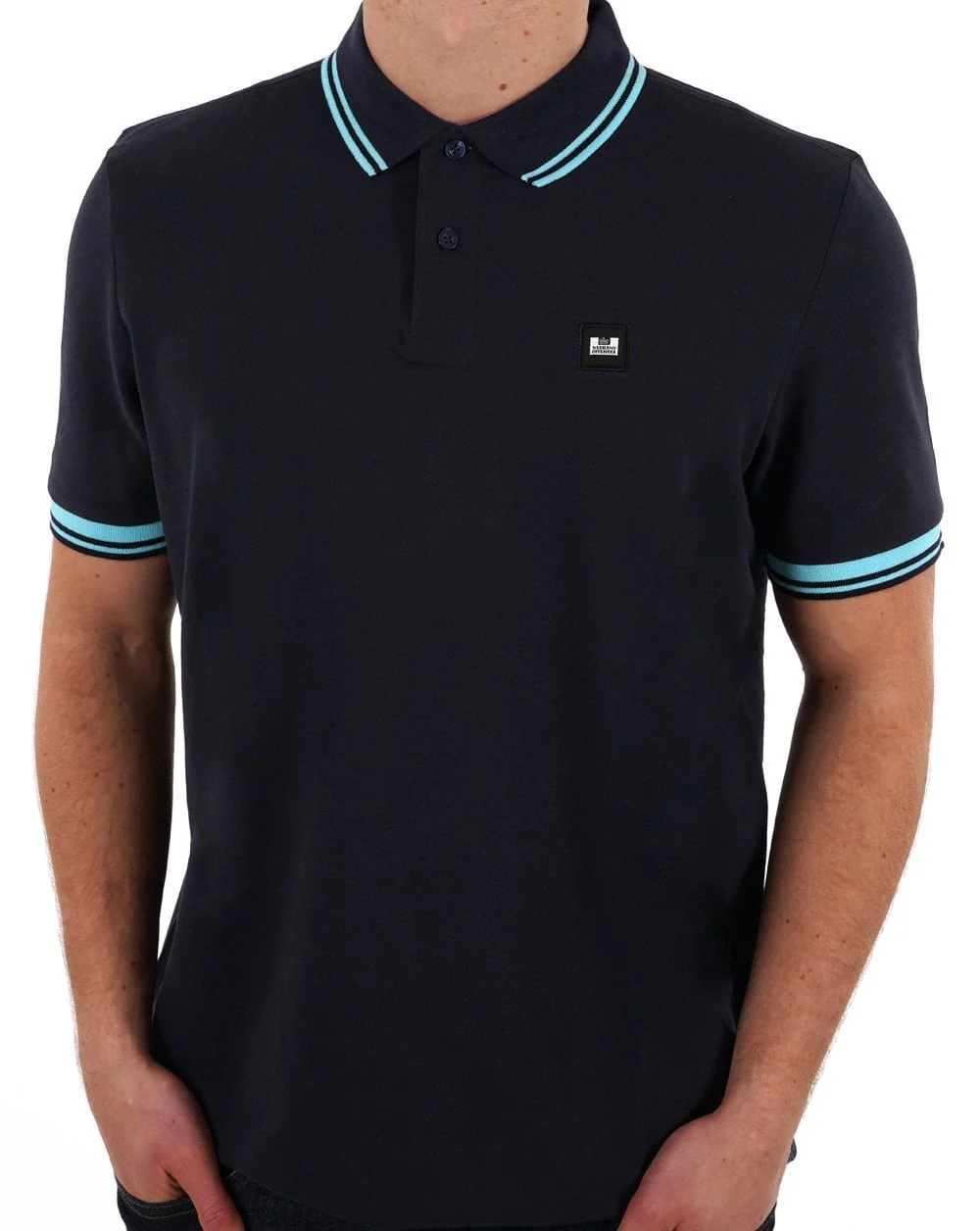 Weekend Offender Levanto Polo Shirt Navy - Image 3