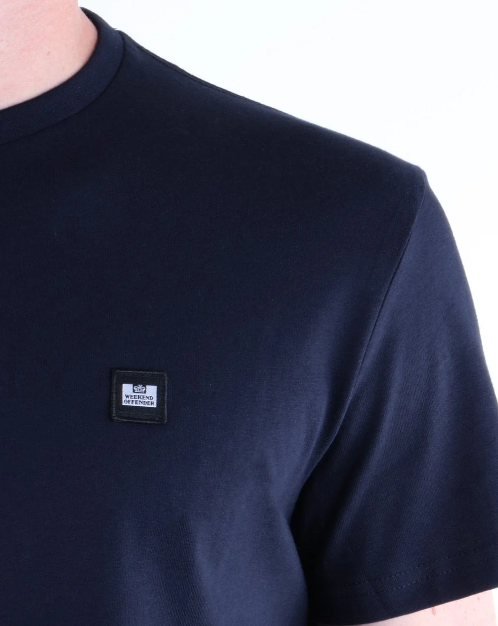 Weekend Offender Logo Tee Navy - Image 2