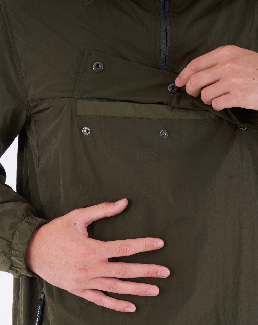 Weekend Offender Manaus Jacket Dark Green - Image 4