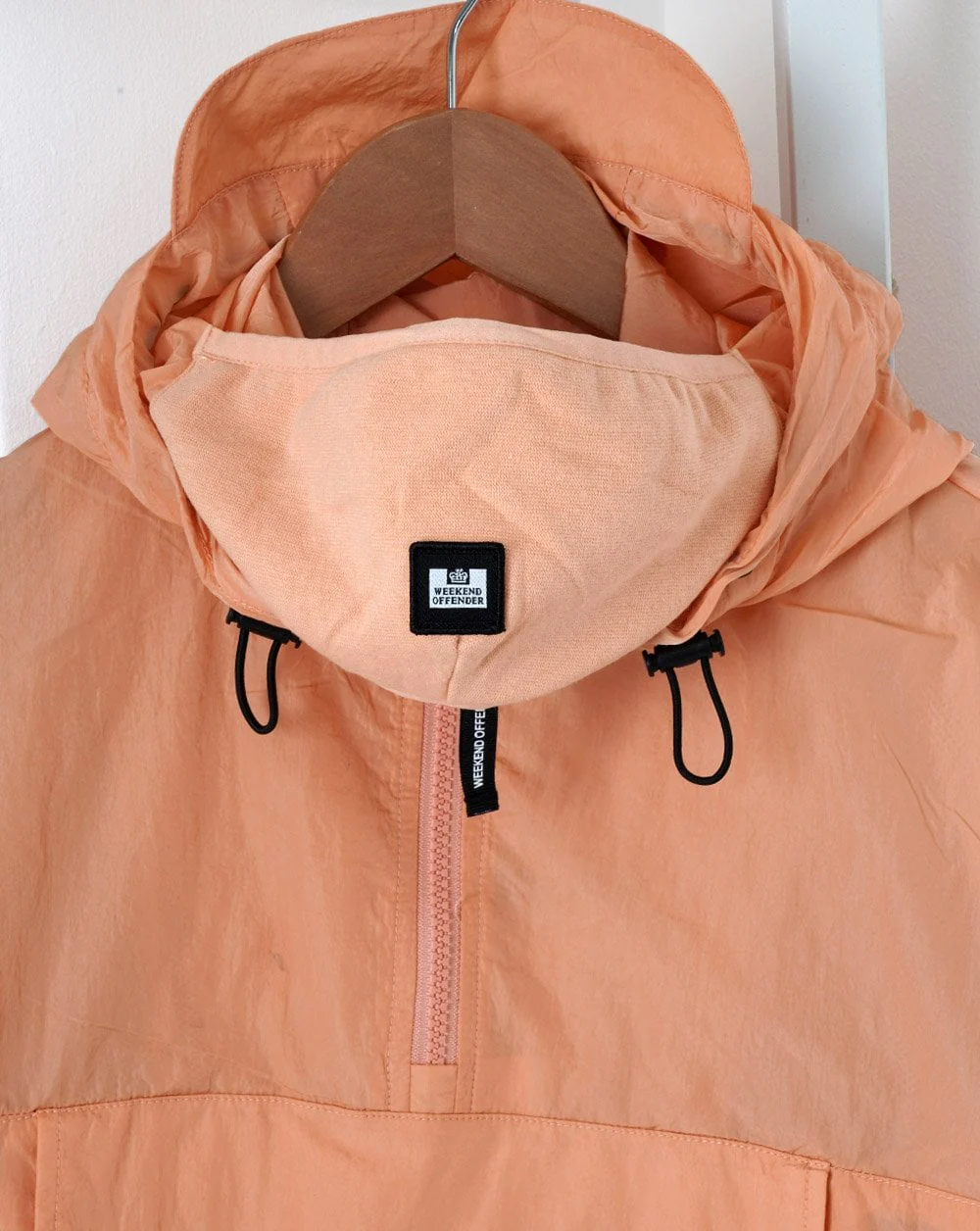 Weekend Offender Manaus Overhead Jacket Apricot - Image 3