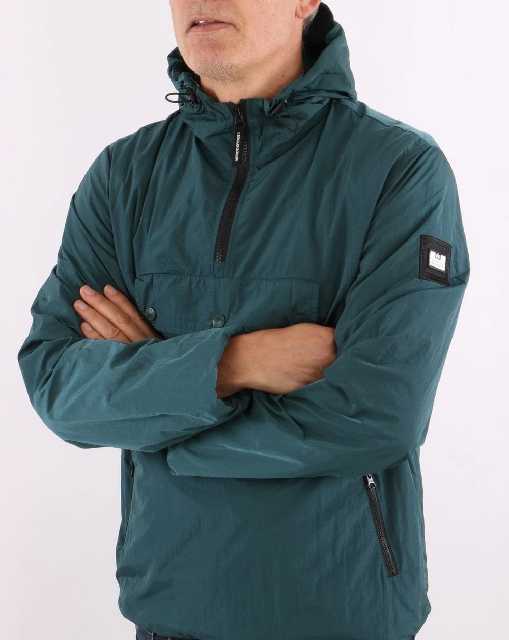 Weekend Offender Manaus Overhead Jacket Deep Pine - Image 5
