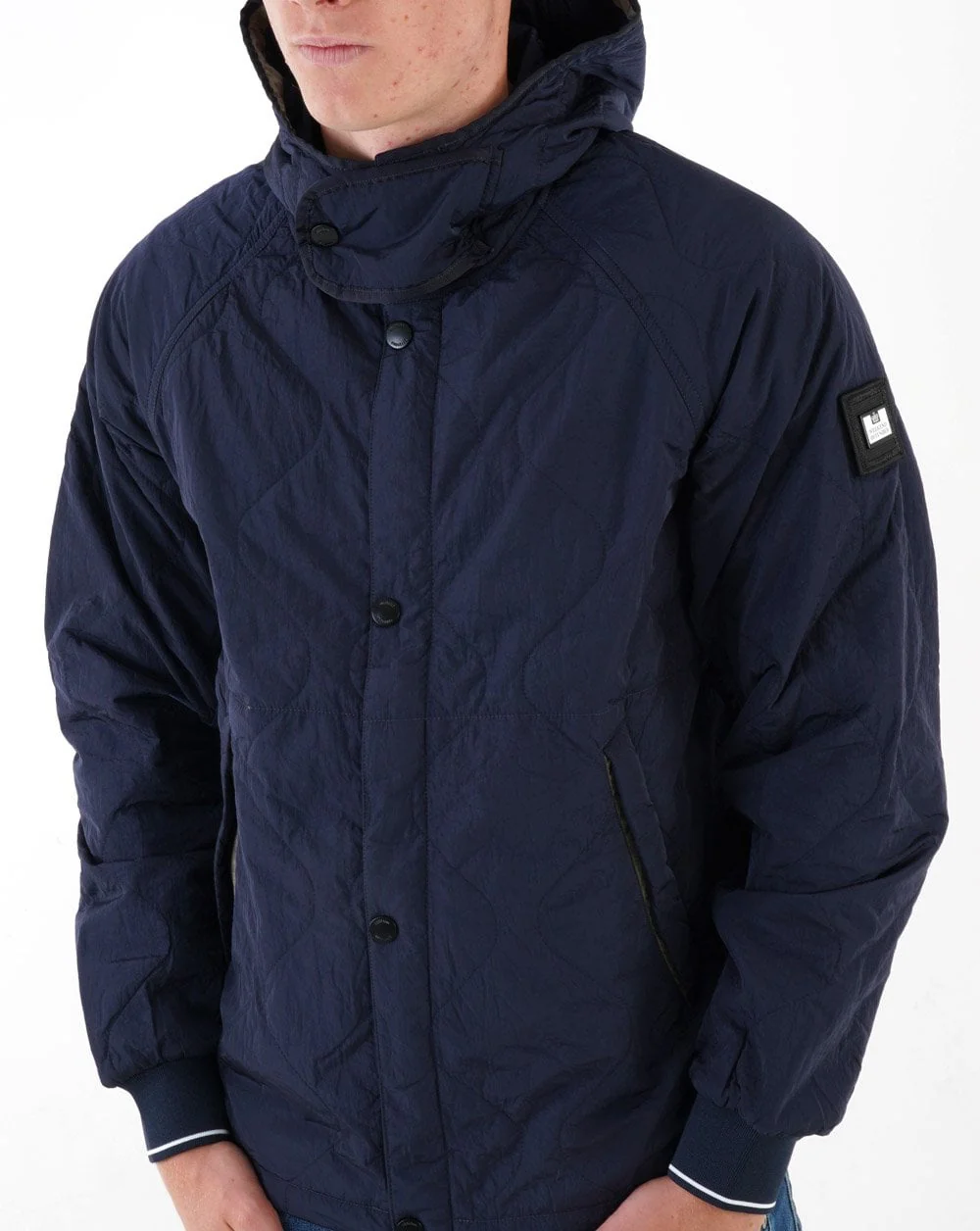 Weekend Offender Manilla Jacket Navy - Image 2