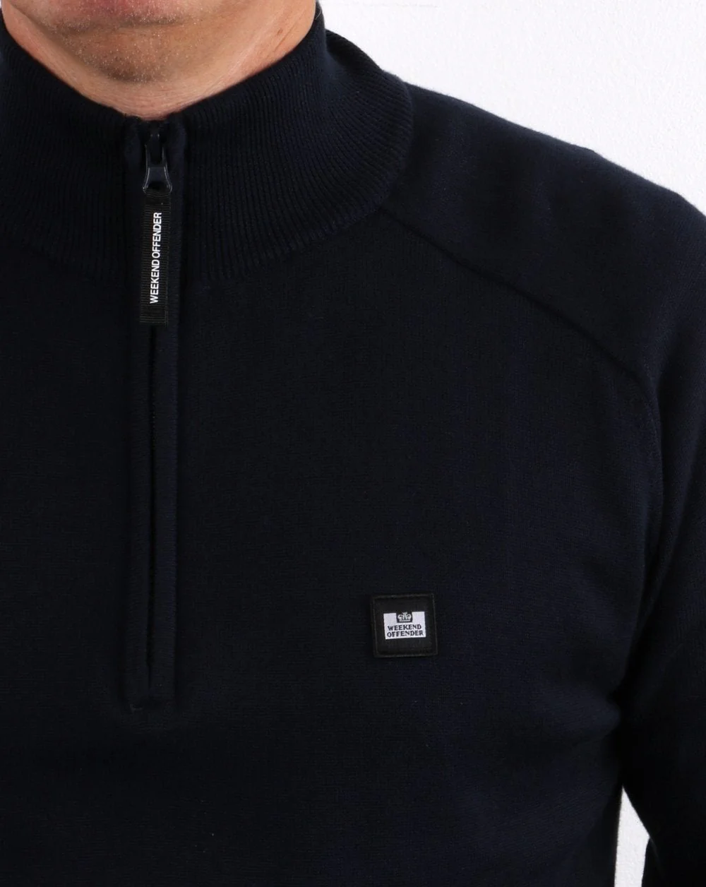 Weekend Offender Natal Knit Navy - Image 4