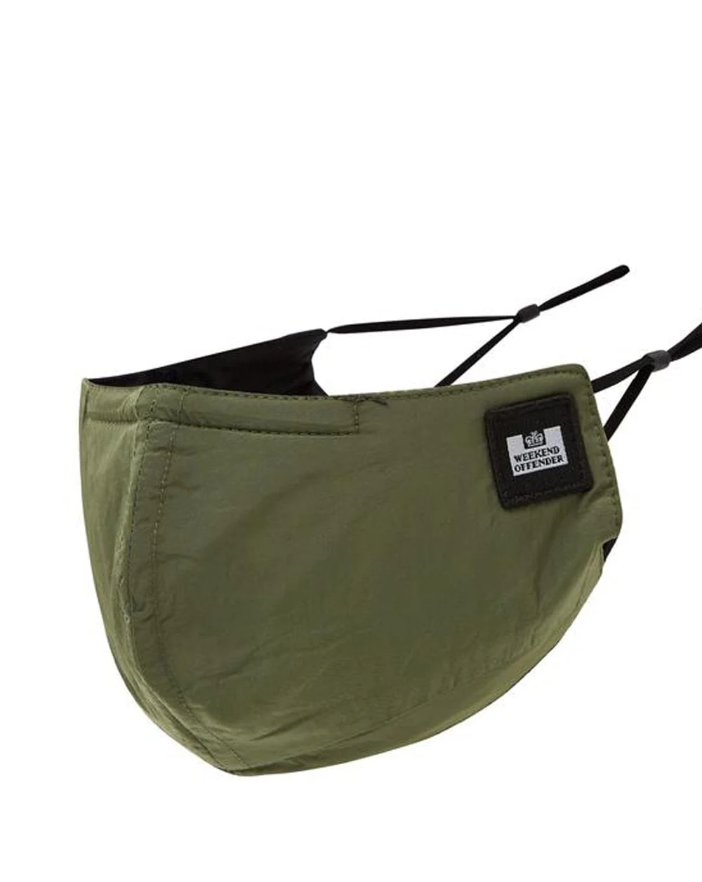 Weekend Offender Nicky Eyes Overshirt Green Clay - Image 3