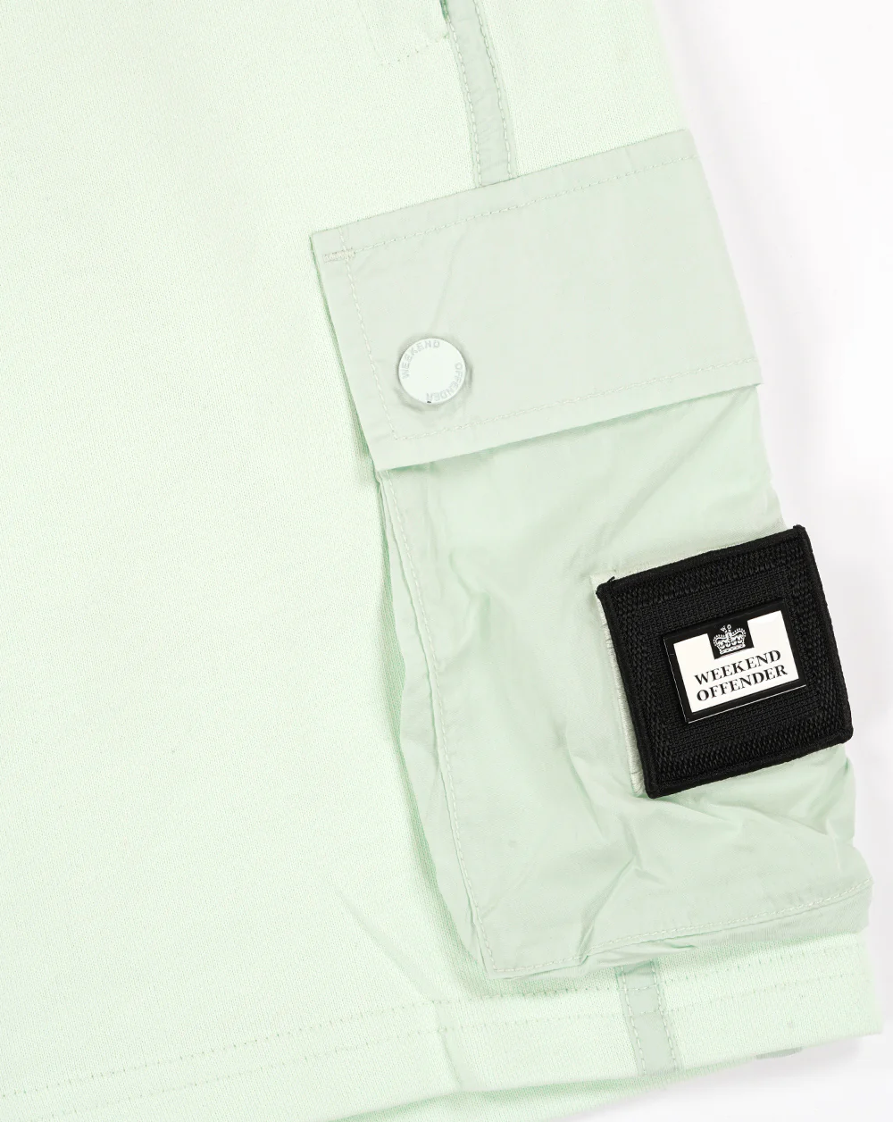 Weekend Offender Nor'easter Cargo Shorts Amazonite - Image 3
