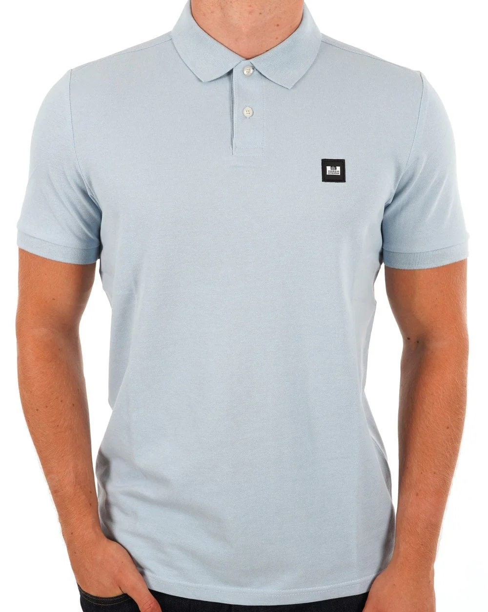 Weekend Offender Polo Sky Blue - Image 3