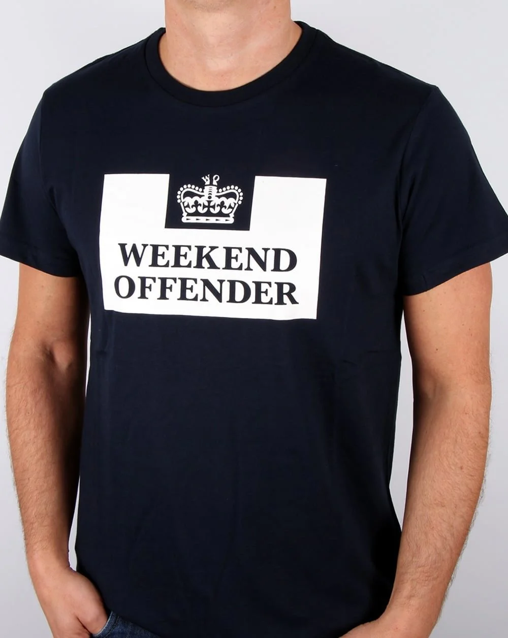 Weekend Offender Prison T-shirt Navy