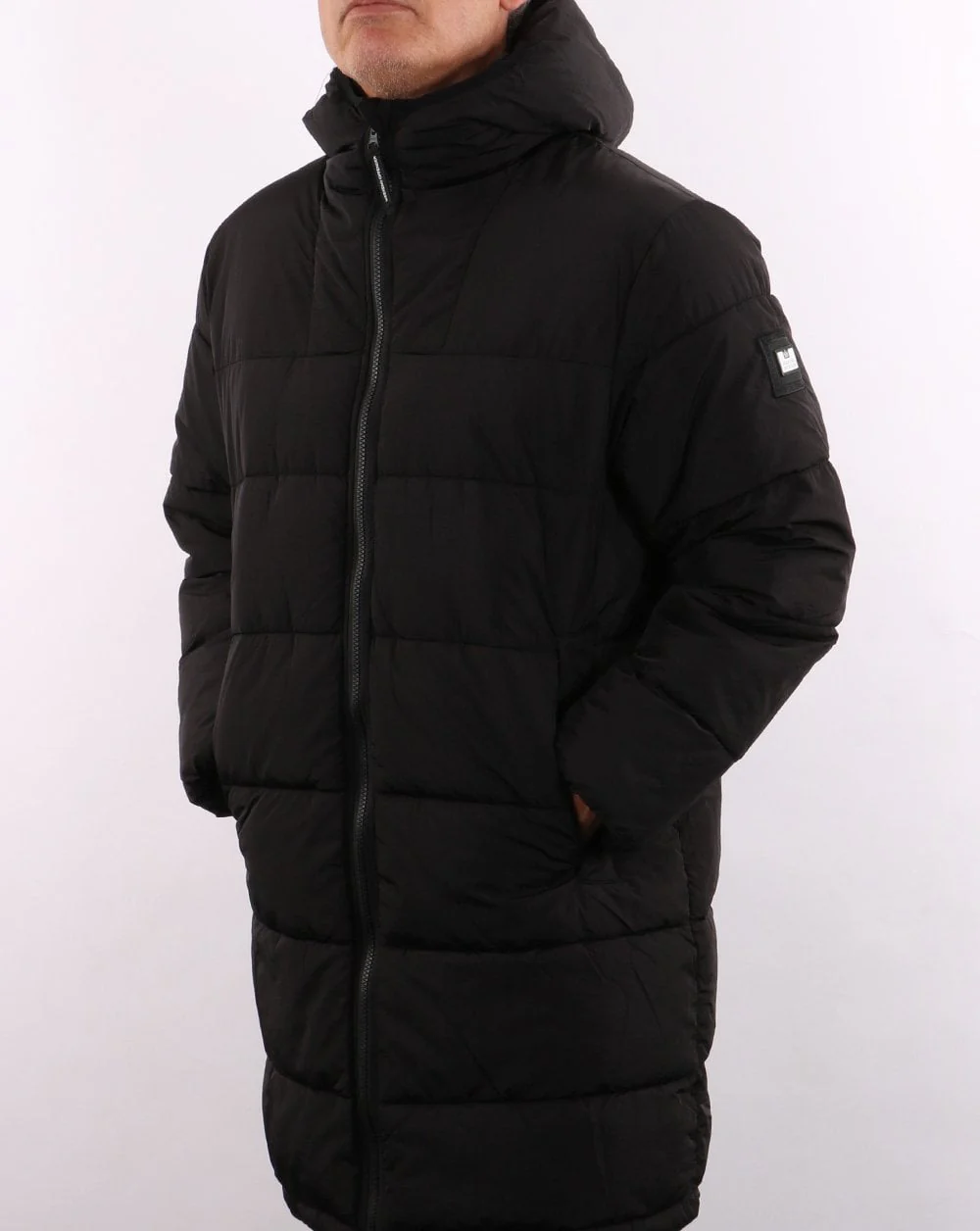 Weekend Offender Quilted Parka Black - Image 2