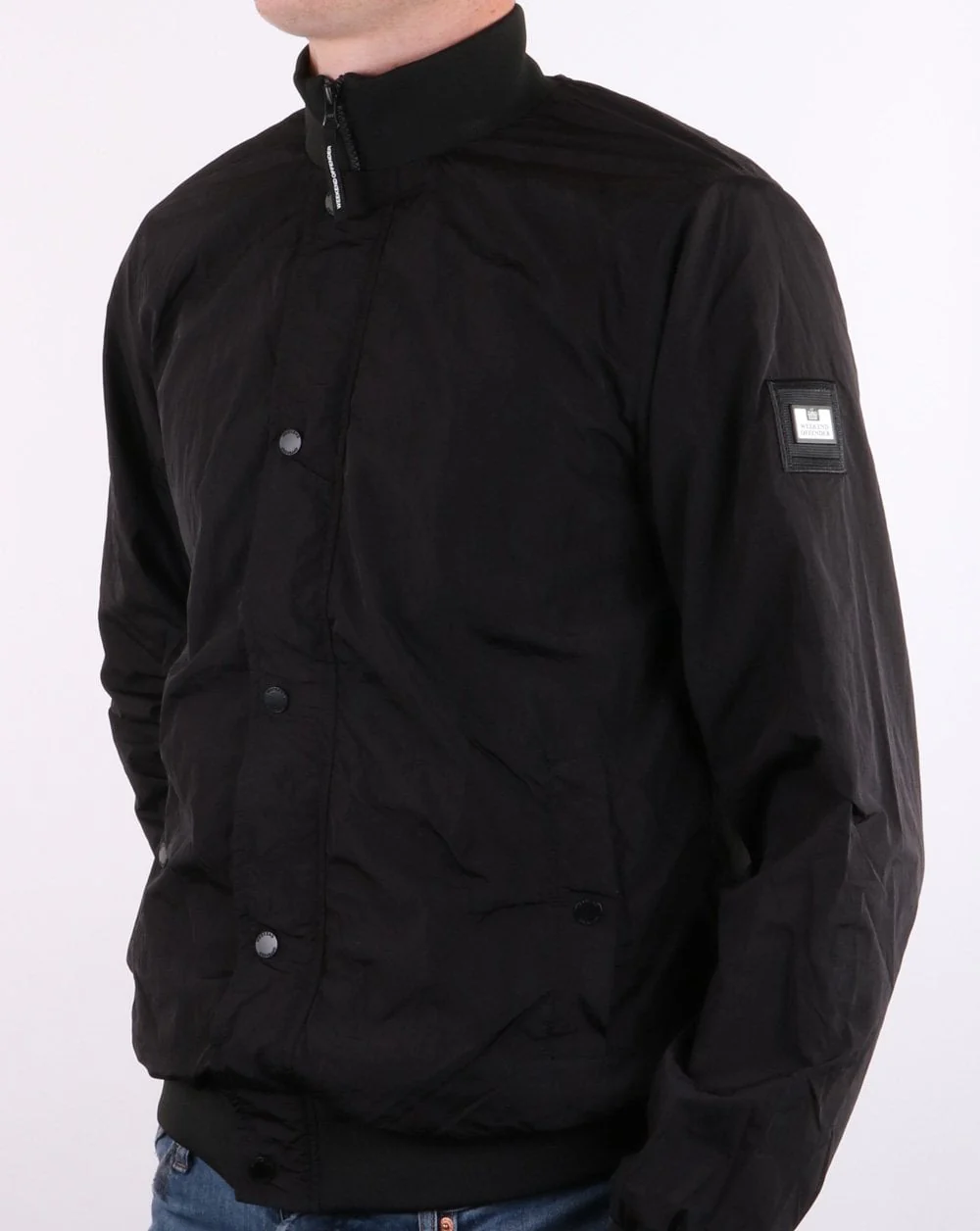 Weekend Offender Riberalata Bomber Jacket Black - Image 2