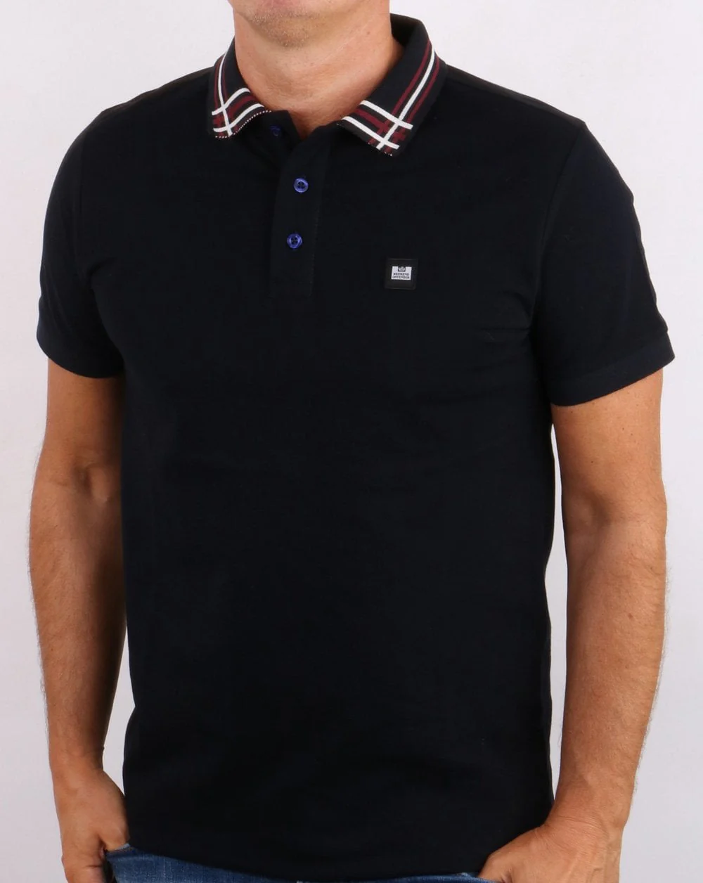 Weekend Offender Rivera Polo Navy - Image 4