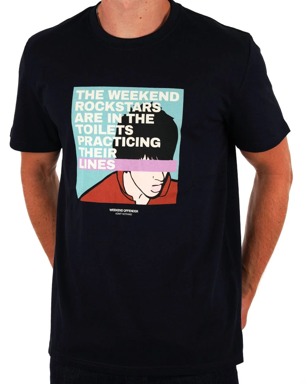 Weekend Offender San Francisco T-shirt Navy