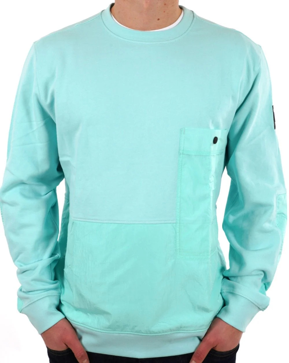 Weekend Offender Sirenko Sweatshirt Light Blue - Image 3
