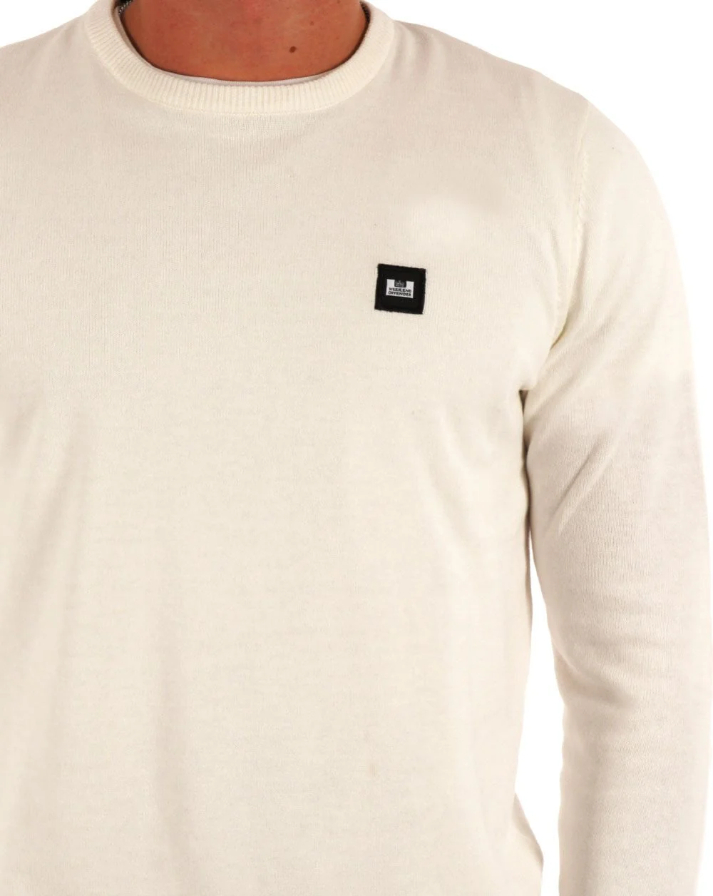 Weekend Offender Solace Knit Jumper Winter White - Image 2