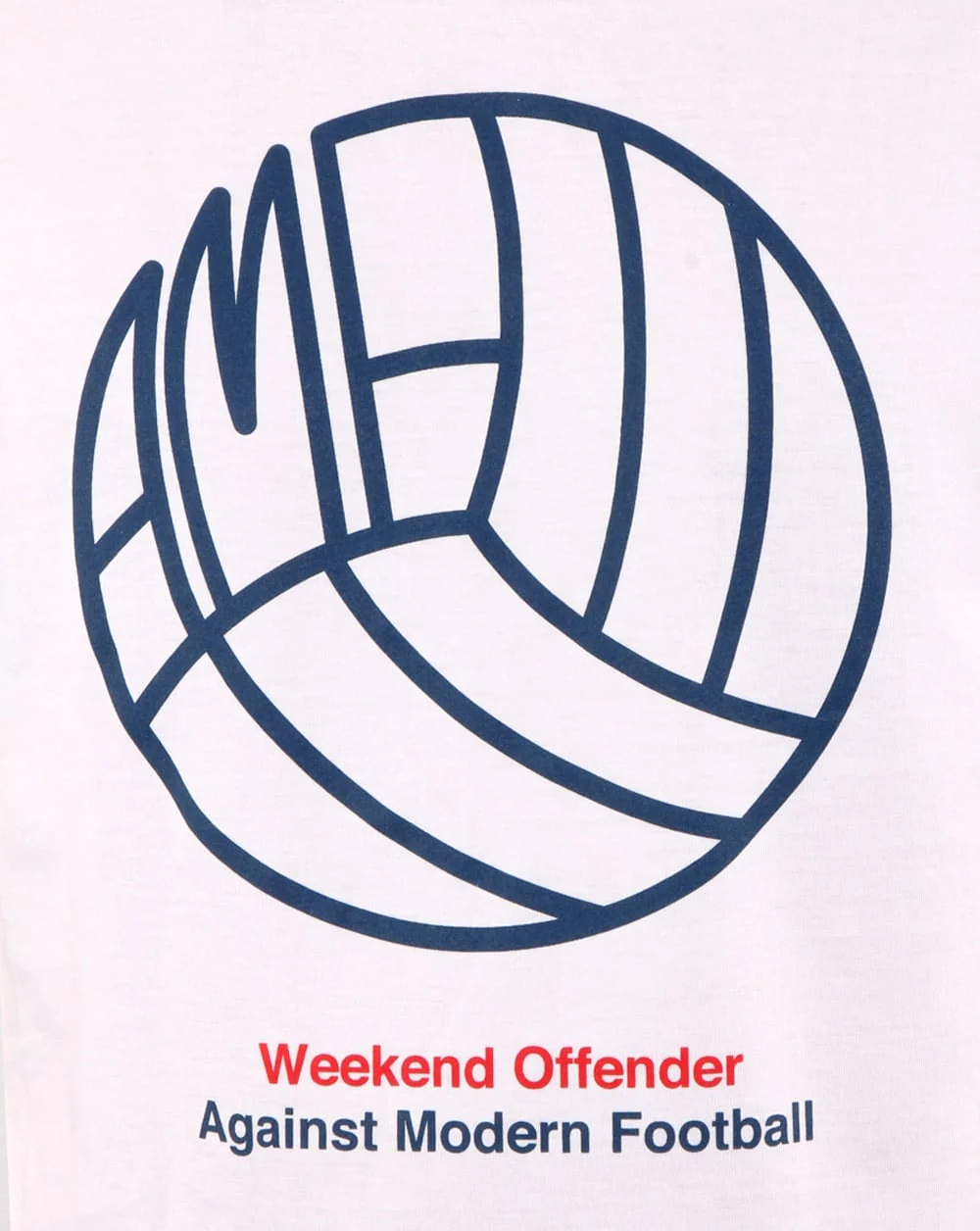 Weekend Offender Stand T Shirt White - Image 2
