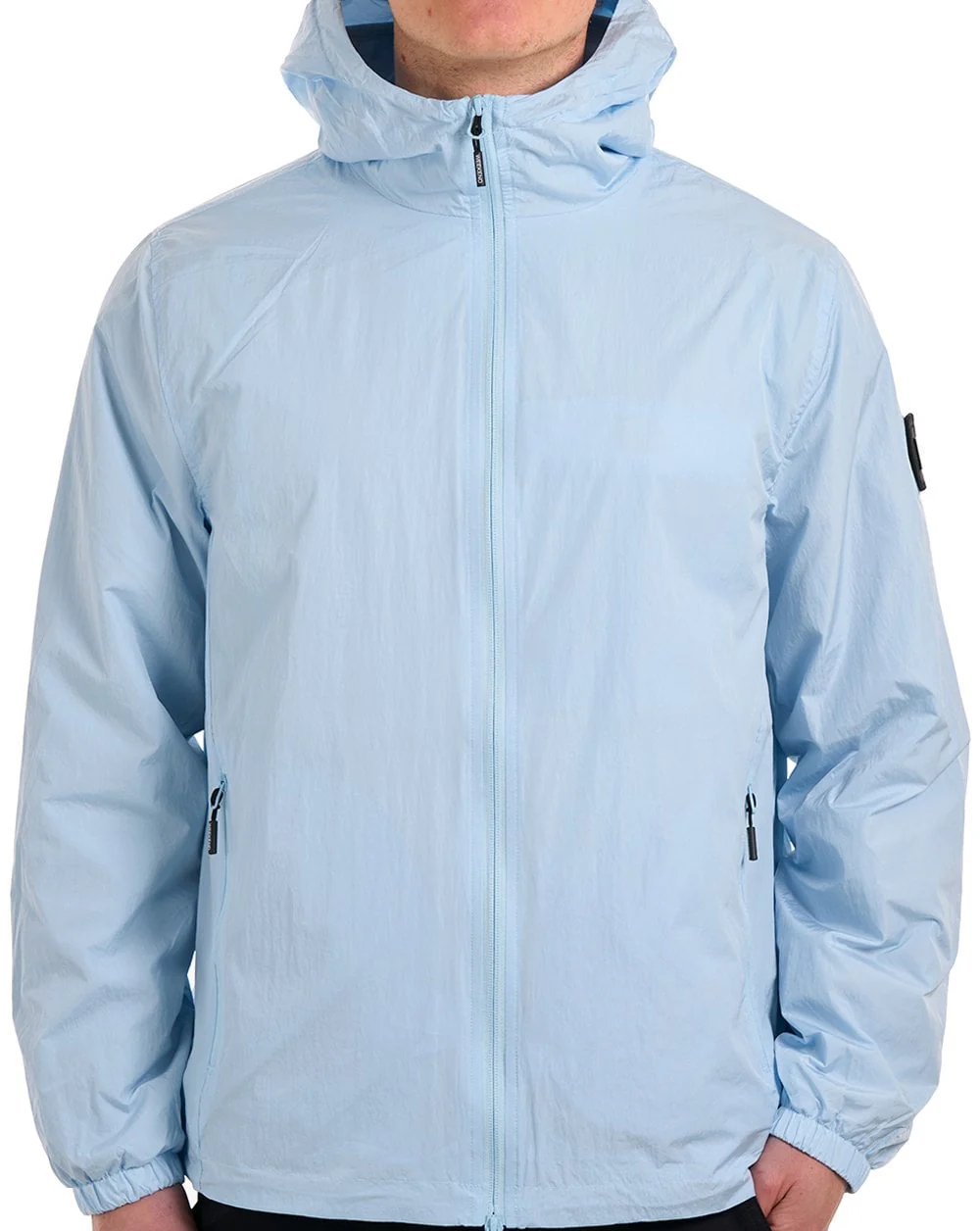 Weekend Offender Techinican Jacket Sky Blue - Image 4