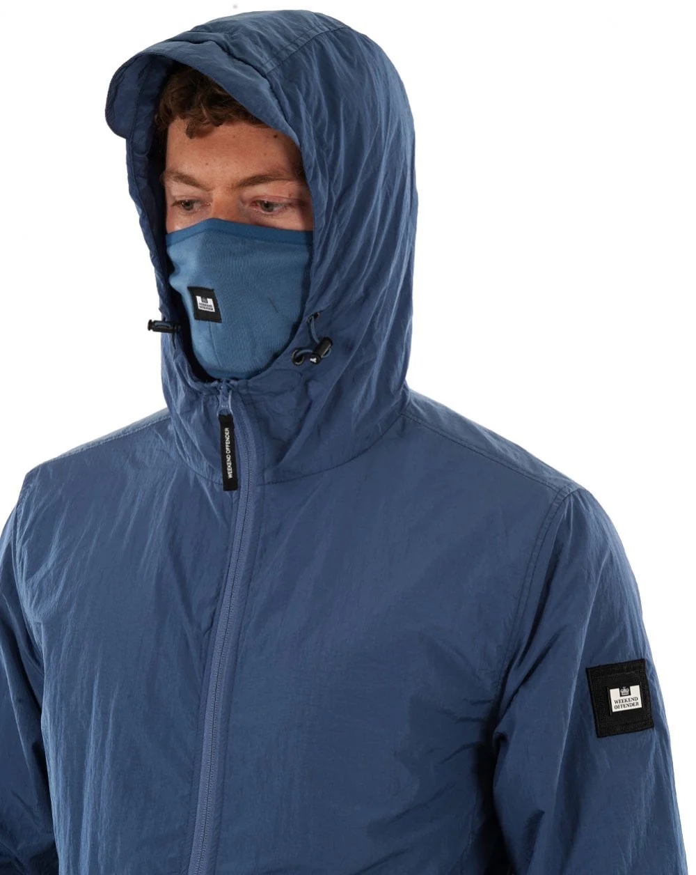 Weekend Offender Technician Jacket Baltic Blue - Image 2