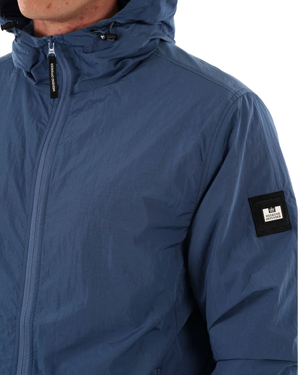 Weekend Offender Technician Jacket Baltic Blue - Image 3