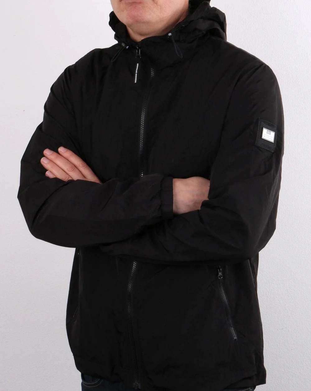 Weekend Offender Technician Jacket Black - Image 2