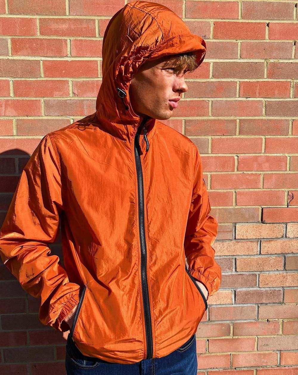 Weekend Offender Technician Jacket Burnt Orange - Image 2
