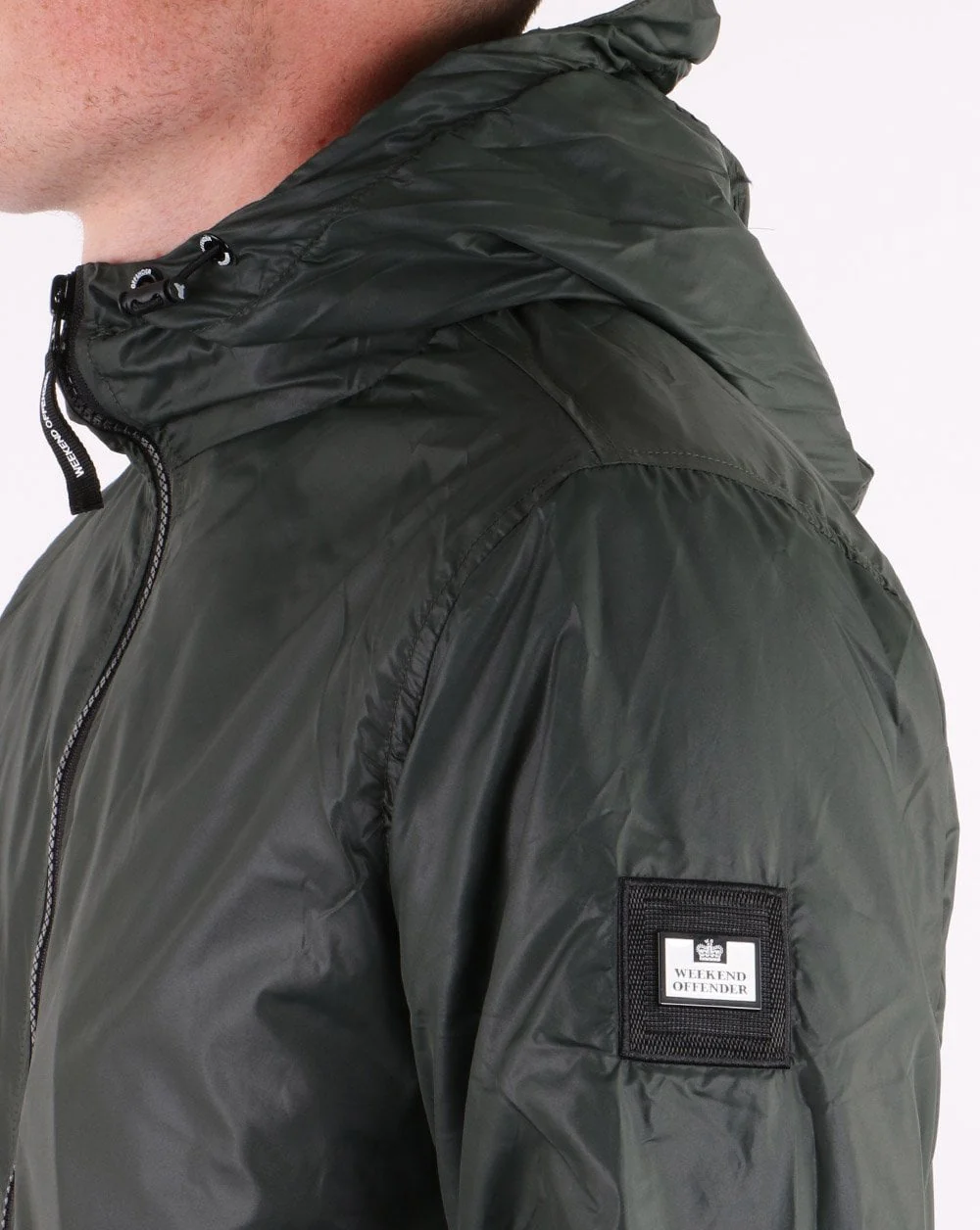 Weekend Offender Technician Jacket Deep Forest - Image 3