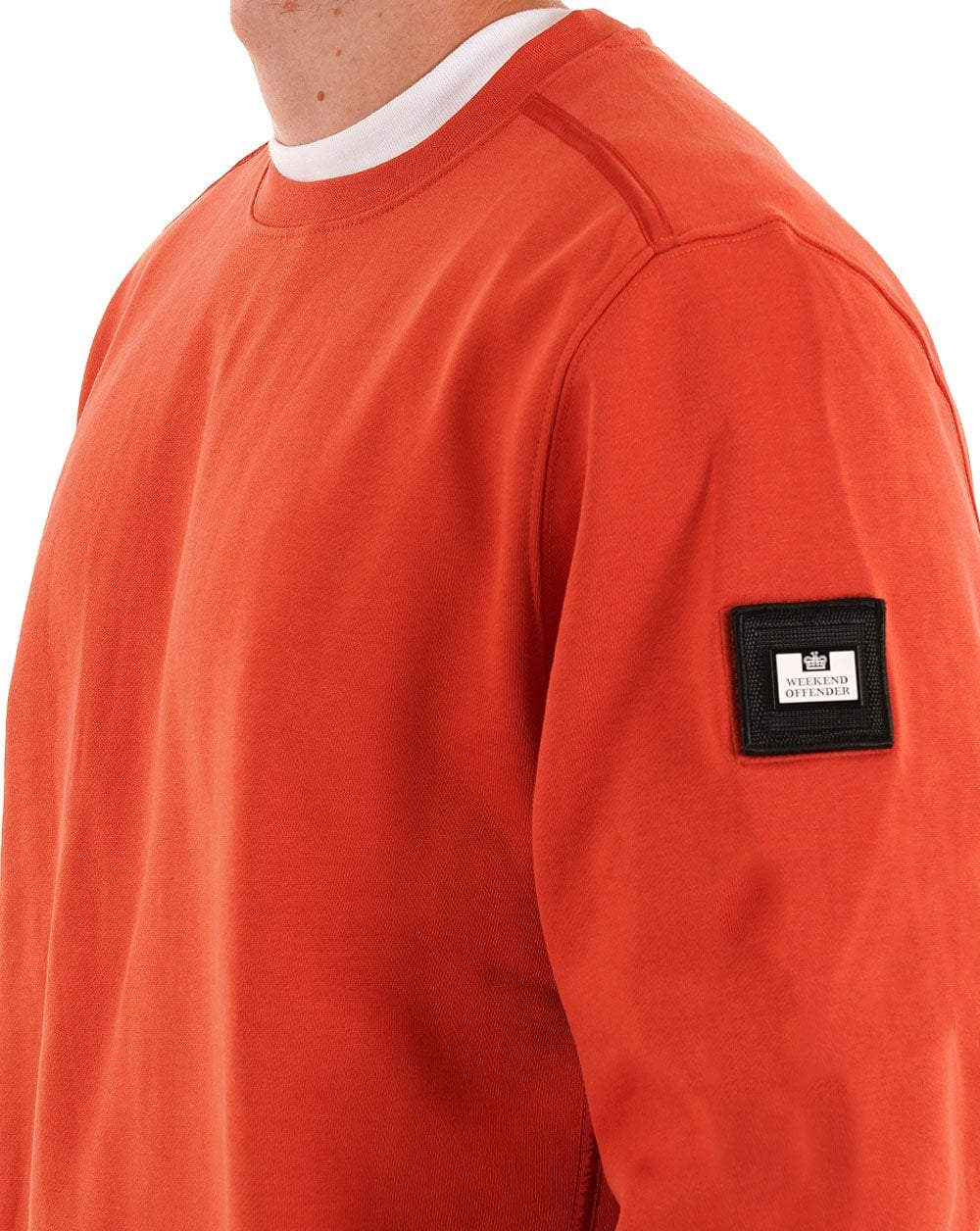 Weekend Offender Thunder Crew Sweatshirt Sunset - Image 2