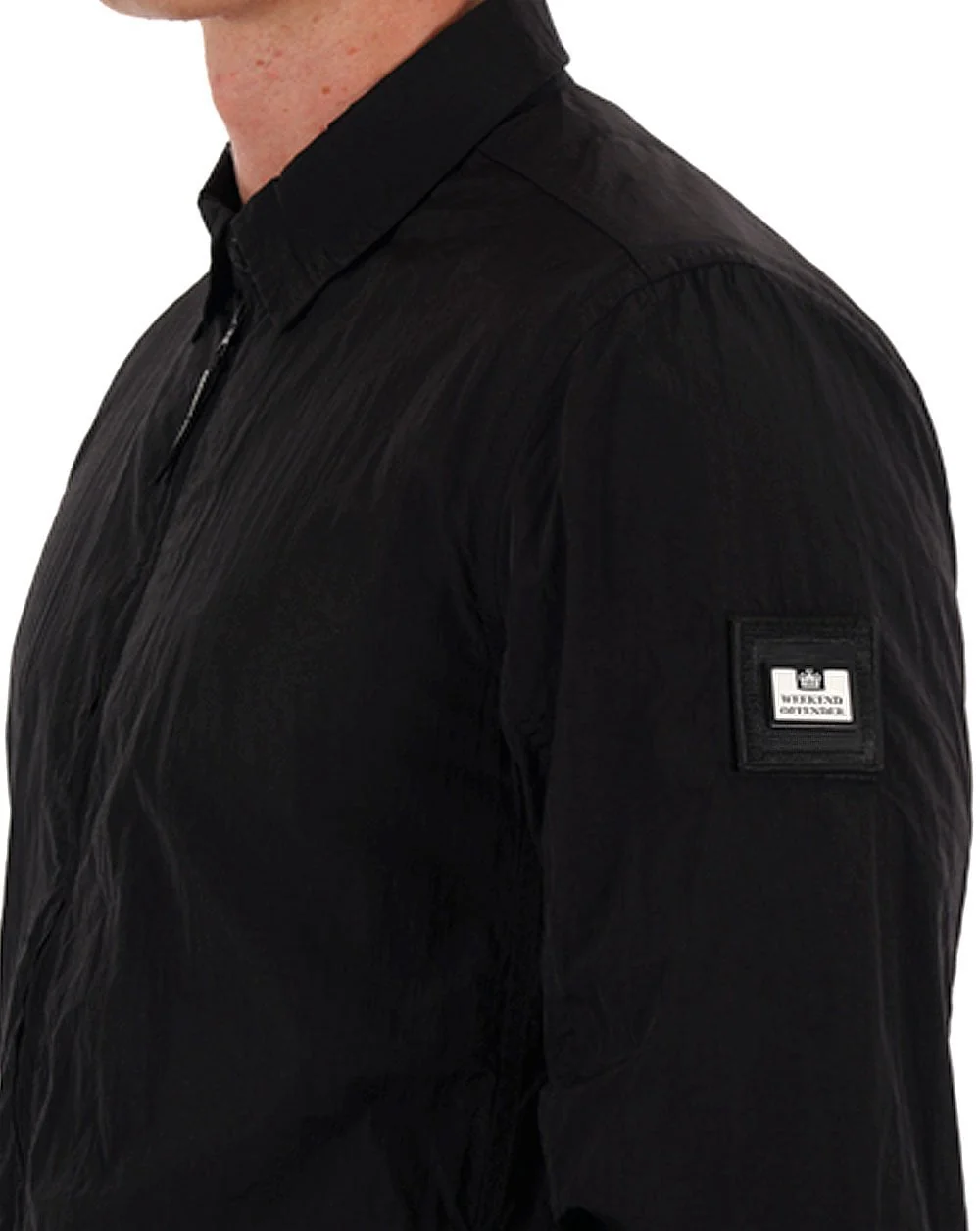 Weekend Offender Vinnie Overshirt Black - Image 2