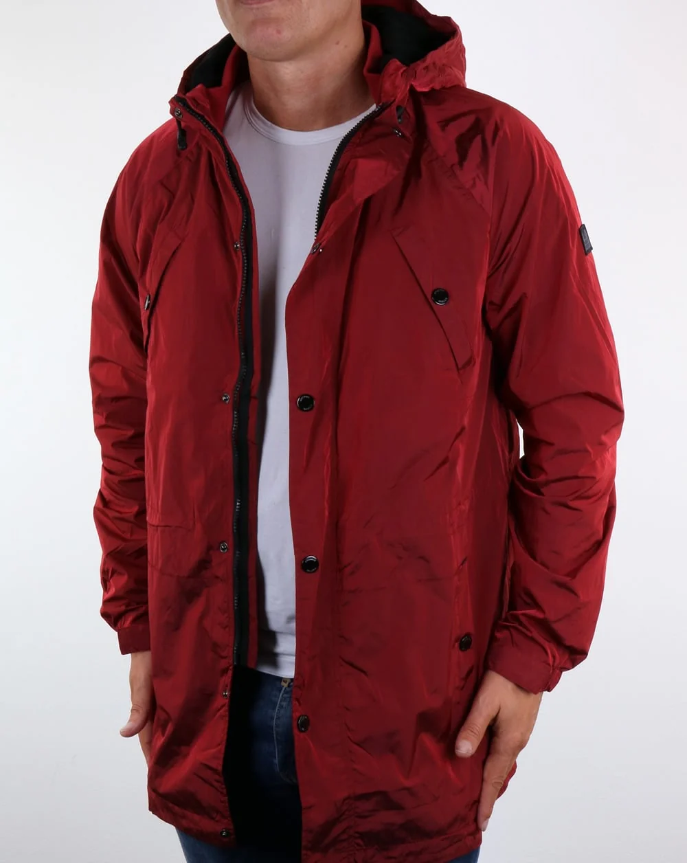 Weekend Offender Washington Parka Red - Image 4