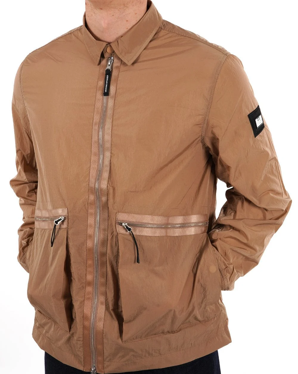 Weekend Offender Zingaro Overshirt Cognac - Image 2
